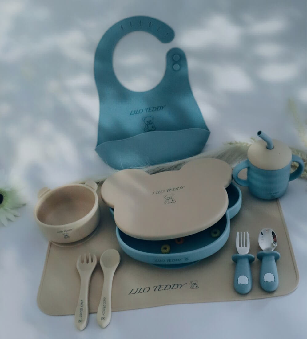 Σετ Φαγητού Panda with 3 sections plate με καπάκι από σιλικόνη με αντιολισθητική βάση (10 τμχ)43 Σετ Φαγητού "Panda with 3 sections plate με καπάκι" από σιλικόνη με αντιολισθητική βάση (10 τμχ)