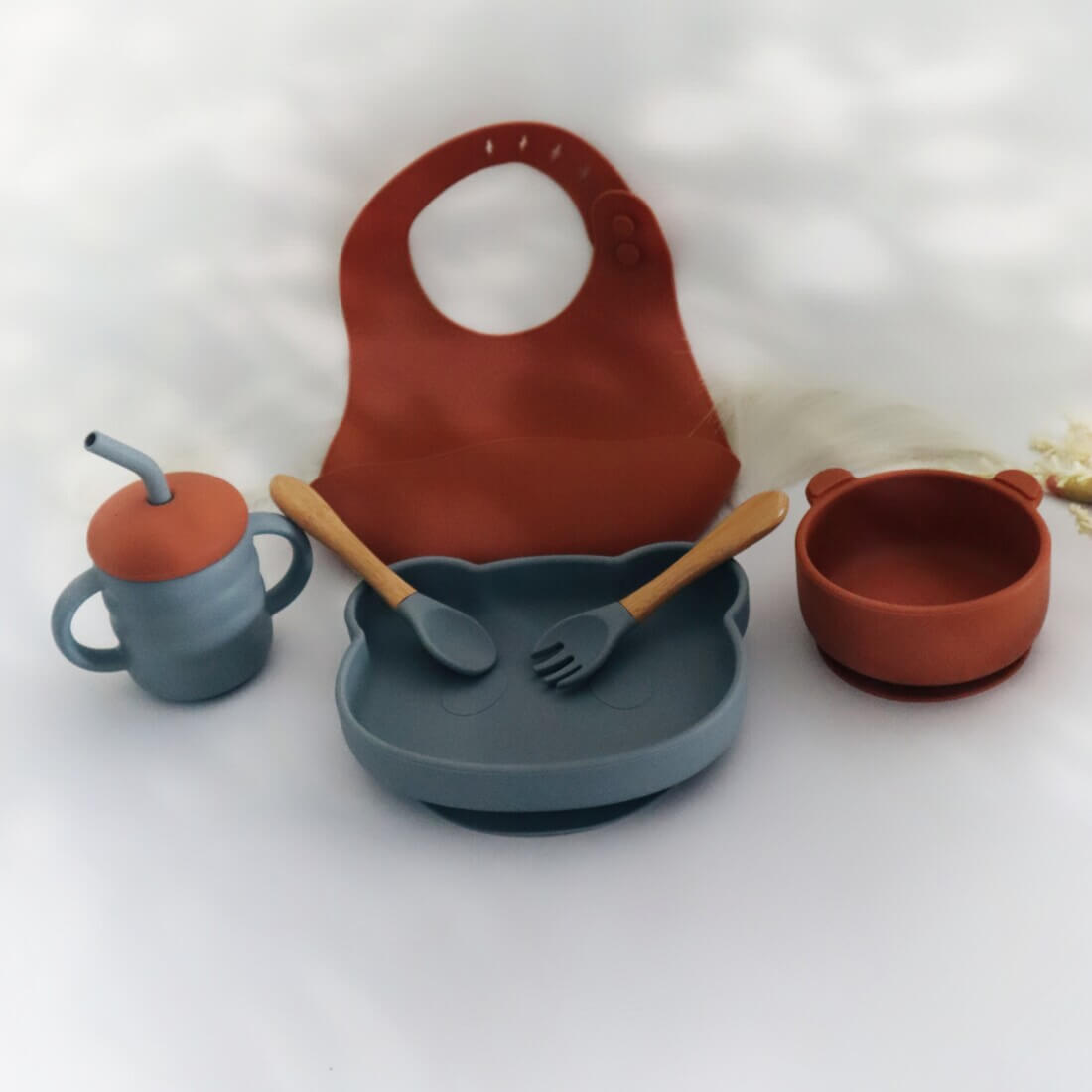 Σετ Φαγητού "Panda" από σιλικόνη με αντιολισθητική βάση (6τμχ) Σετ Φαγητού "Panda" από σιλικόνη με αντιολισθητική βάση (6τμχ)