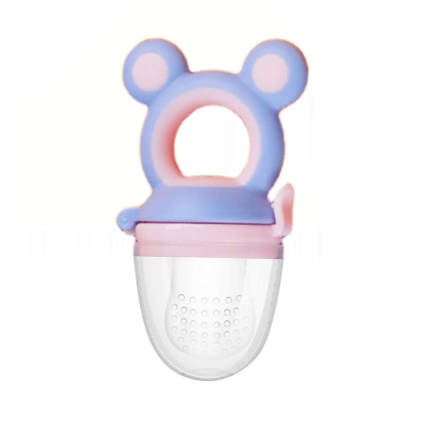 Πιπίλα φαγητού από σιλικόνη (Ροζ – Μωβ)