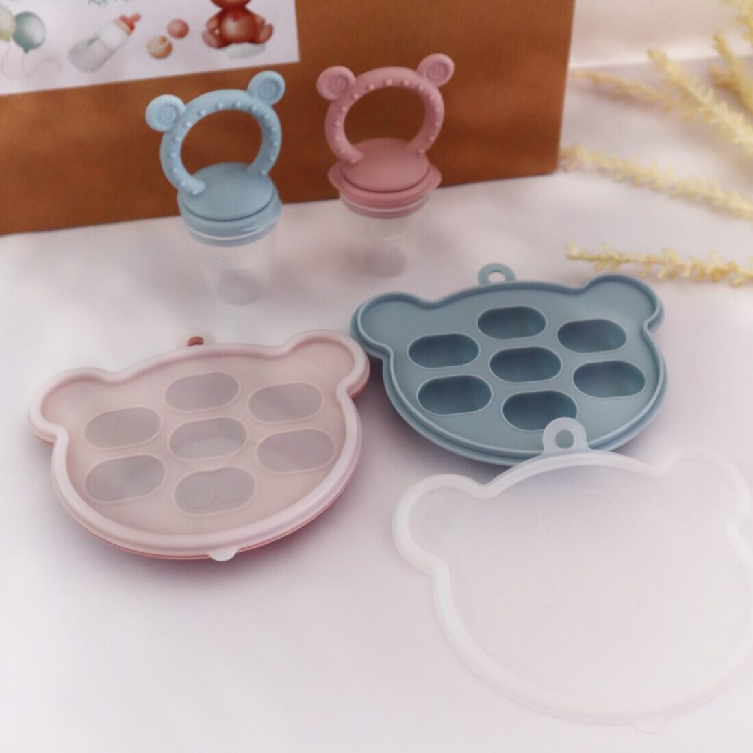 Παγοκύστη και πιπίλα ταΐσματος