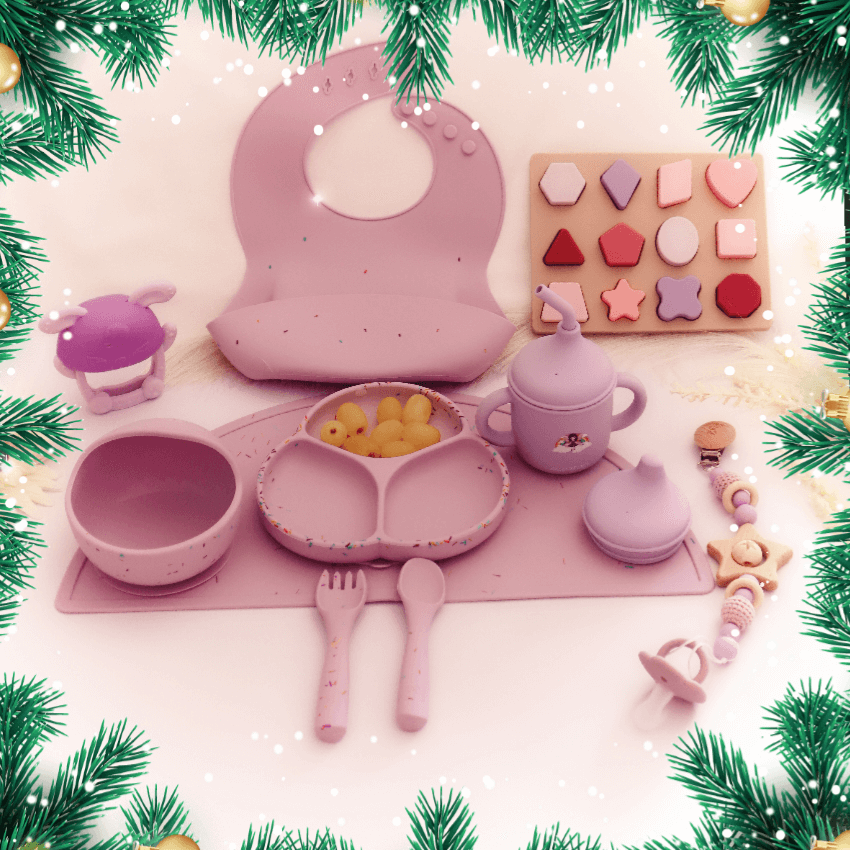 Σετ Φαγητού από σιλικόνη (12τμχ) - Δώρο για κοριτσάκια