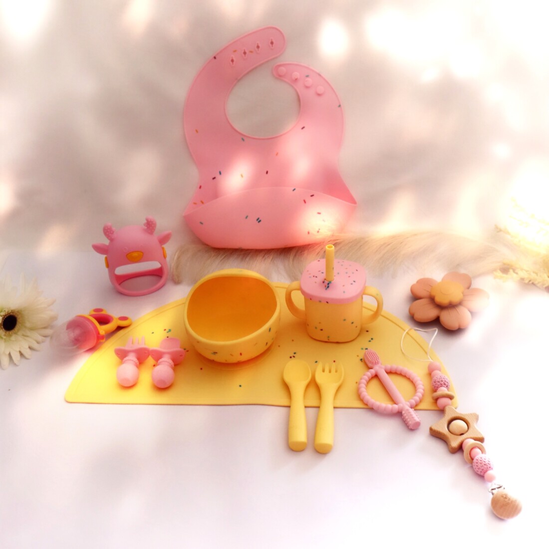 Σετ Φαγητού από σιλικόνη (13τμχ) - Δώρο για κοριτσάκια