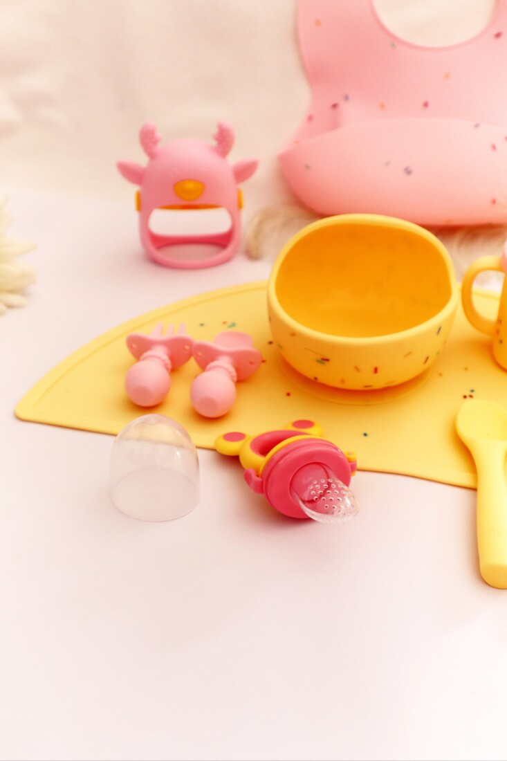 Σετ Φαγητού από σιλικόνη (13τμχ) - Δώρο για κοριτσάκια
