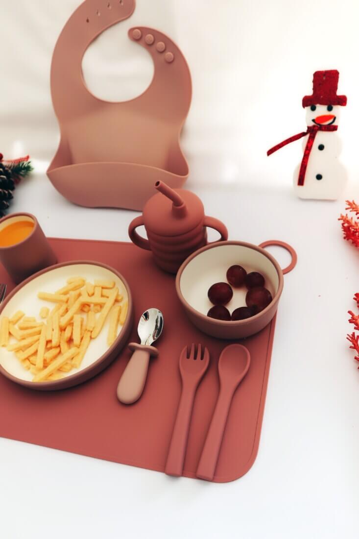 Σετ Φαγητού από Σιλικόνη (10τμχ)