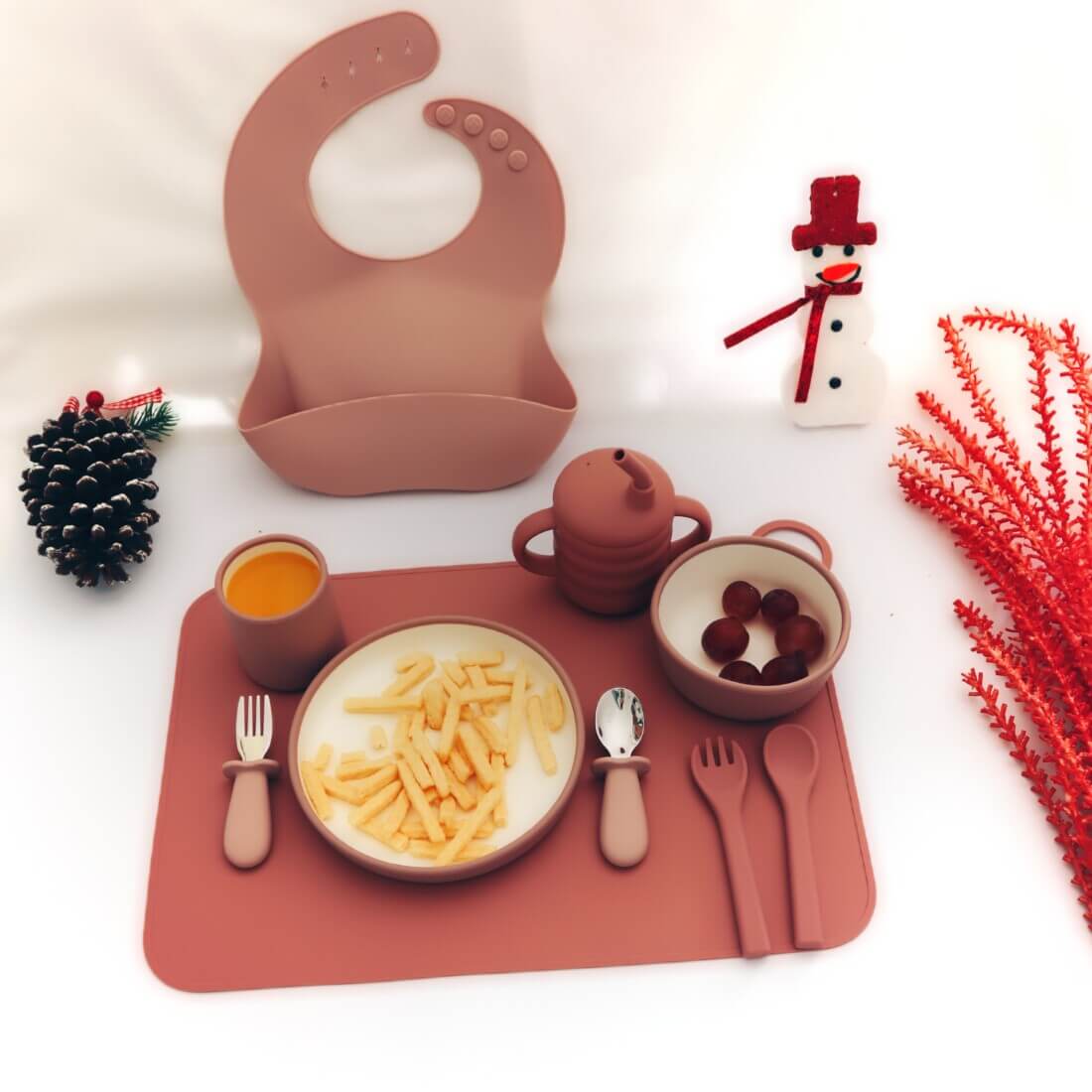Σετ Φαγητού από Σιλικόνη (10τμχ)