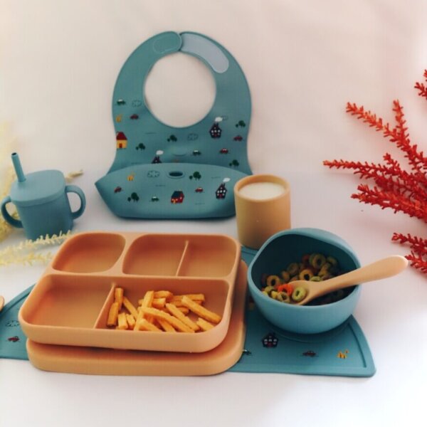 Σετ Φαγητού από σιλικόνη (8τμχ)