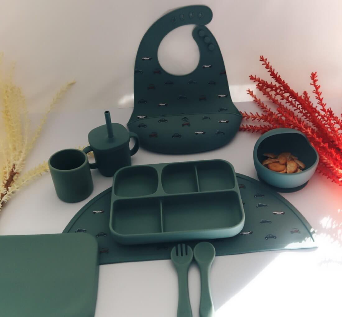 Σετ Φαγητού από σιλικόνη (8τμχ)1 Σετ Φαγητού από σιλικόνη (8τμχ)