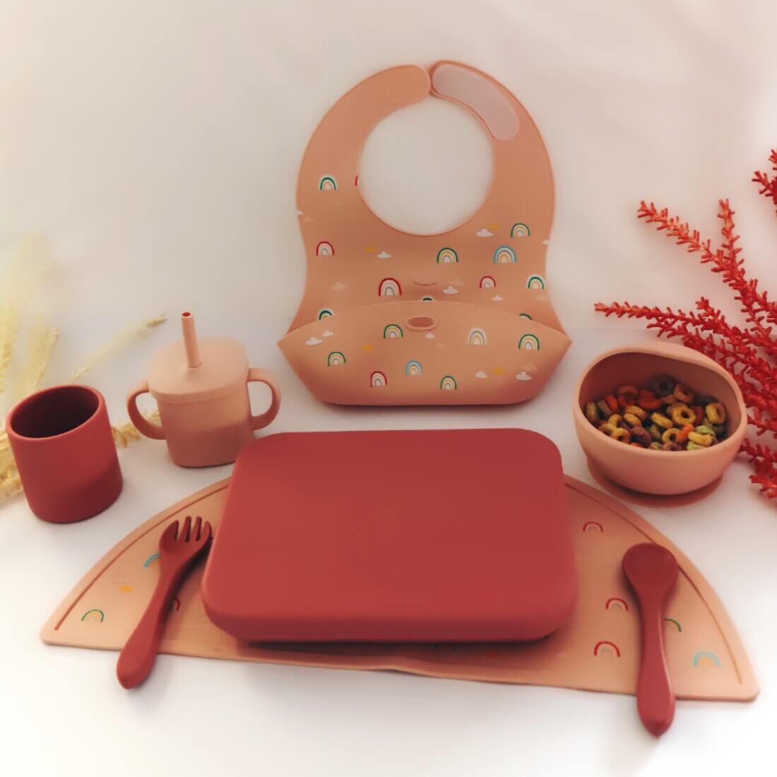 Σετ Φαγητού από σιλικόνη (8τμχ)2 Σετ Φαγητού από σιλικόνη (8τμχ)