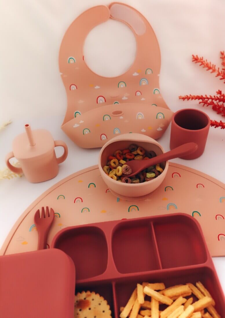 Σετ Φαγητού από σιλικόνη (8τμχ)4 Σετ Φαγητού από σιλικόνη (8τμχ)