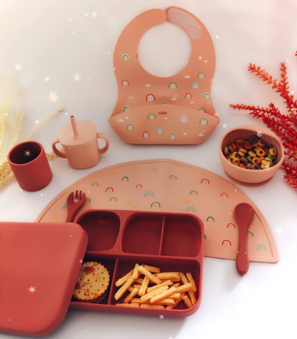 Σετ Φαγητού από σιλικόνη (8τμχ)5 Σετ Φαγητού από σιλικόνη (8τμχ)