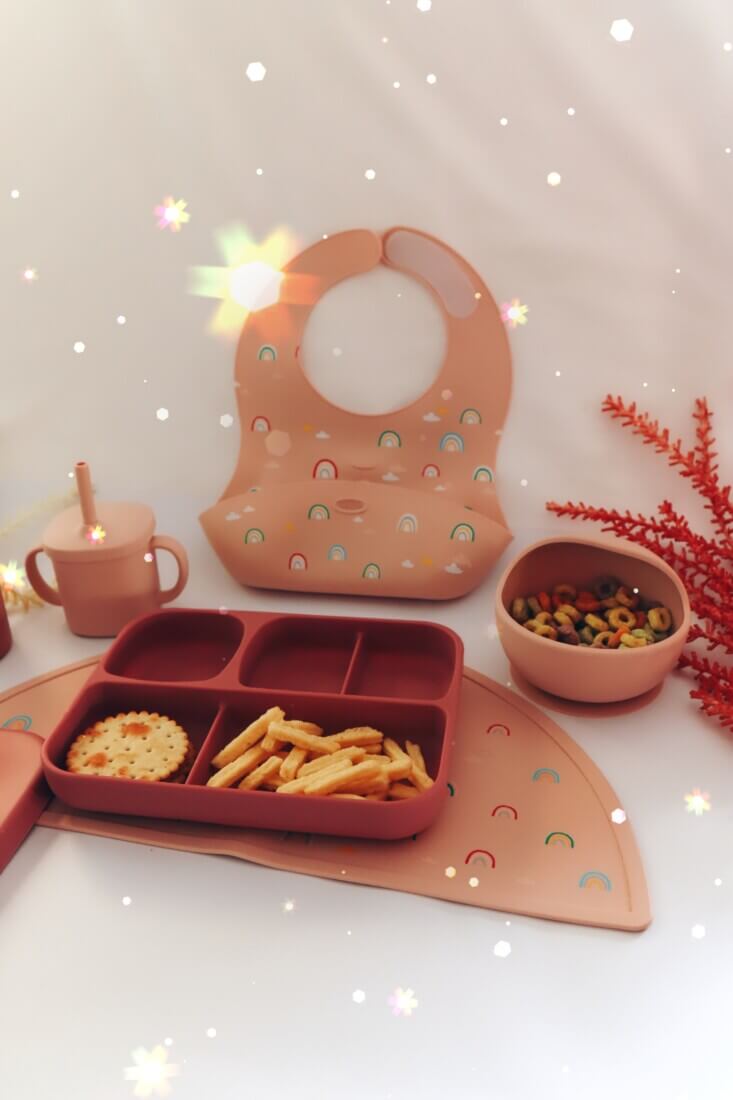 Σετ Φαγητού από σιλικόνη (8τμχ)6 Σετ Φαγητού από σιλικόνη (8τμχ)
