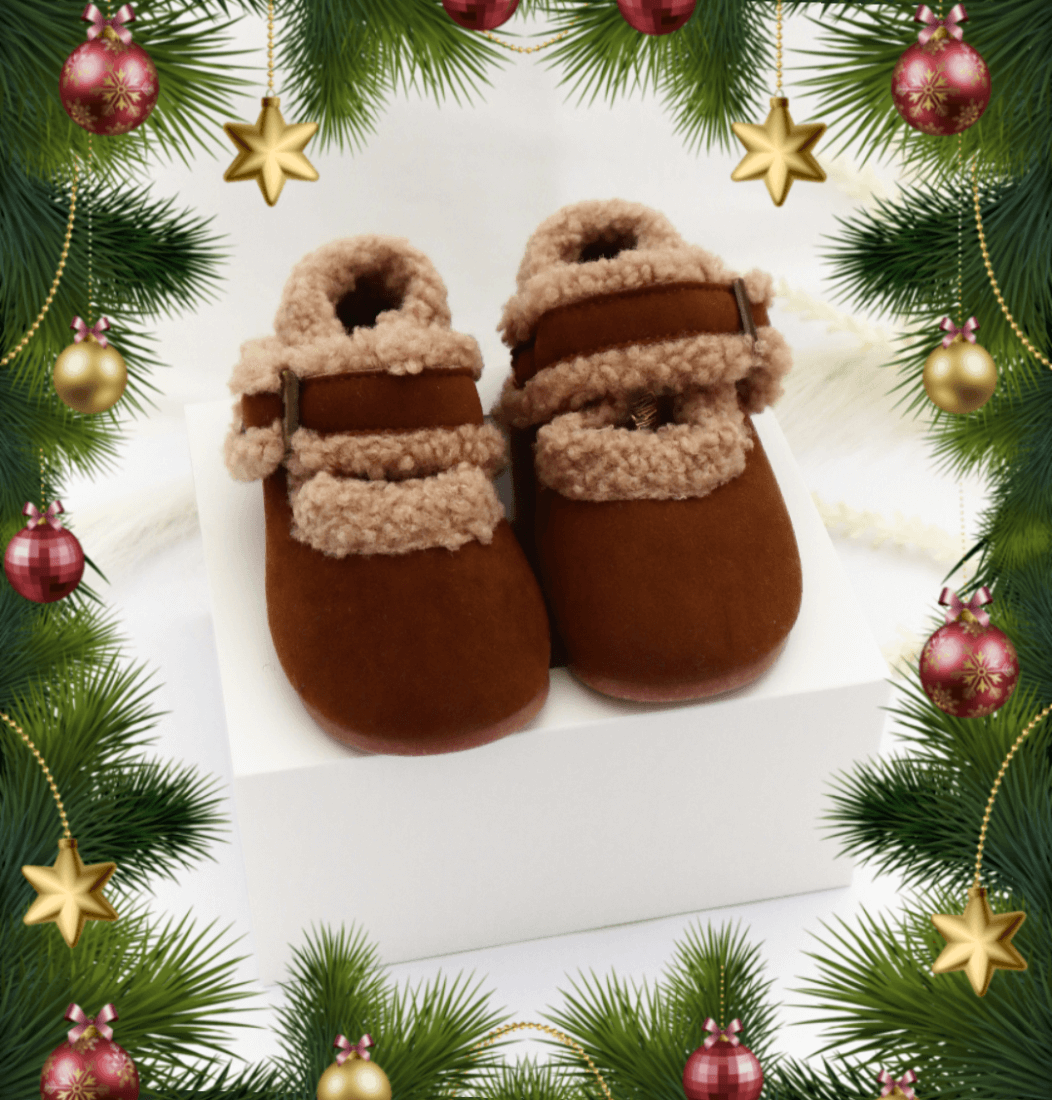 Χειμωνιάτικα παπουτσάκια για κορίτσι