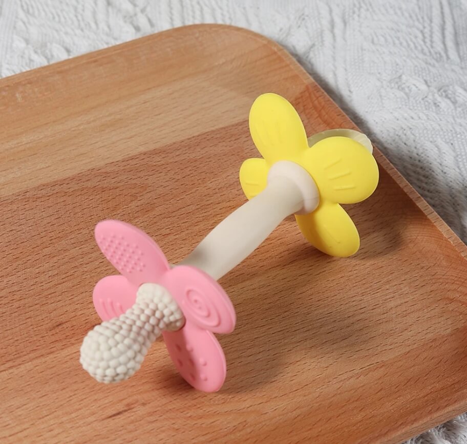 Μασητικό Οδοντοφυΐας “Flower” από Σιλικόνη