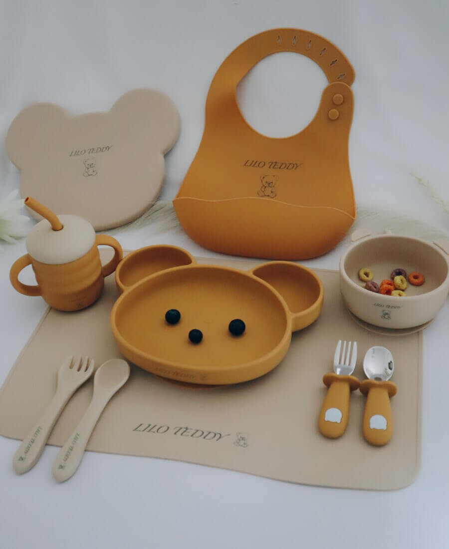 Σετ Φαγητού Panda with 3 sections plate με καπάκι από σιλικόνη με αντιολισθητική βάση (10 τμχ)28 Σετ Φαγητού "Panda with 3 sections plate με καπάκι" από σιλικόνη με αντιολισθητική βάση (10 τμχ)